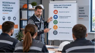 Виды инструктажей по охране труда